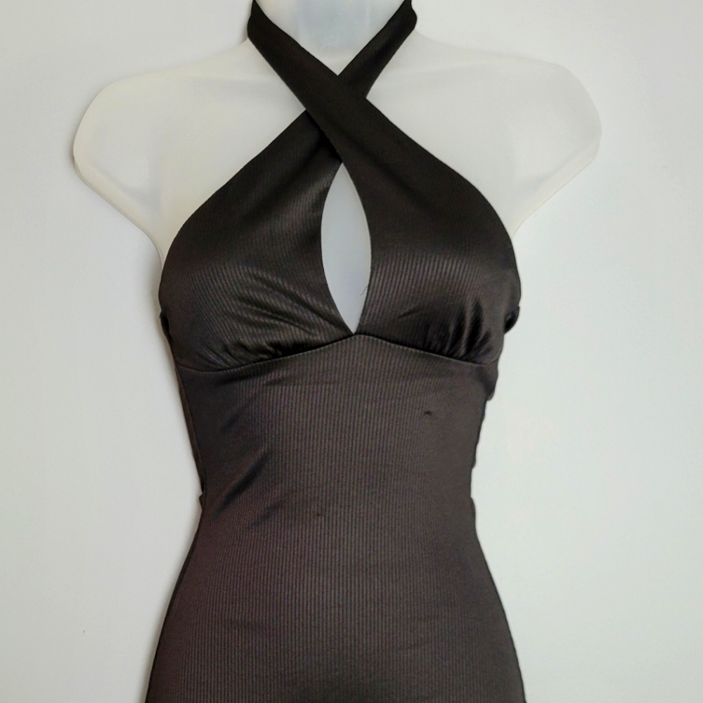 NWT Divided Halterneck Jersey Dress